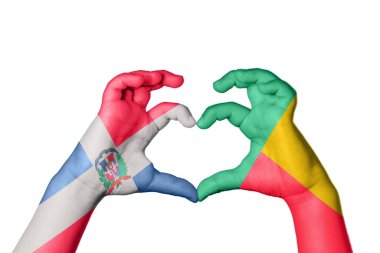 Dominik Cumhuriyeti Benin Kalbi, El hareketi kalp yapma, Kırpma Yolu