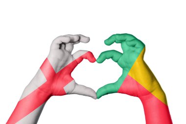 İngiltere Benin Kalbi, El hareketi kalp yapma, Kırpma Yolu