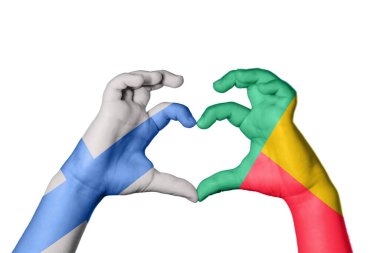 Finlandiya Benin Kalbi, El hareketi kalp yapma, Kırpma Yolu