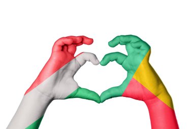 Macaristan Benin Kalbi, El hareketi kalp yapma, Kırpma Yolu