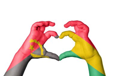 Angola Bolivya Kalbi, El hareketi kalp yapma, Kırpma Yolu