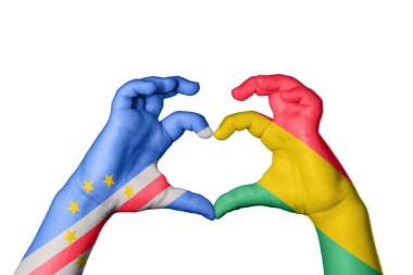 Cape Verde Bolivya Kalbi, El hareketi kalp yapma, Kırpma Yolu