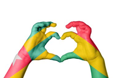 Togo Bolivya Kalbi, El hareketi kalp yapma, Kırpma Yolu