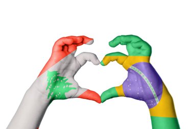 Lübnan Brezilya Kalbi, El hareketi kalp yapma, Kırpma Yolu