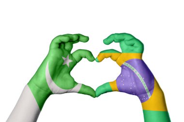 Pakistan Brezilya Kalbi, El hareketi kalp yapma, Kırpma Yolu