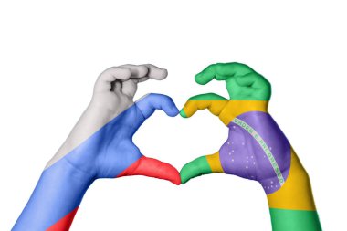 Rusya Brezilya Kalbi, El hareketi, kalp yapma, Kırpma Yolu