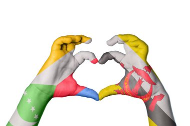 Komoros Brunei Kalbi, El hareketi kalp yapma, Kırpma Yolu