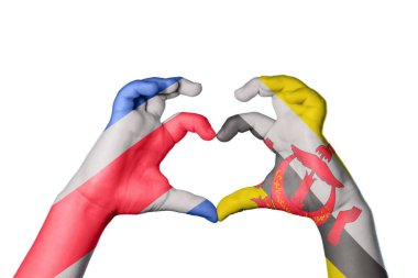 Kosta Rika Brunei Kalbi, El hareketi kalp yapma, Kırpma Yolu