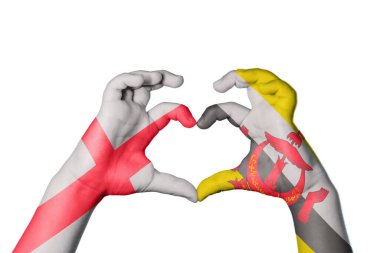 İngiltere Brunei Kalbi, El hareketi kalp yapma, Kırpma Yolu