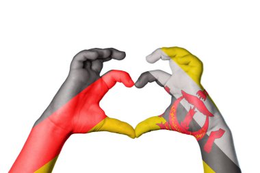 Almanya Brunei Kalbi, El hareketi kalp yapma, Kırpma Yolu