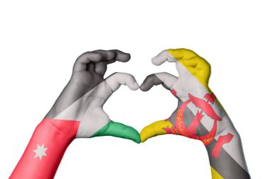 Jordan Brunei Kalp, El hareketi kalp yapma, Kırpma Yolu