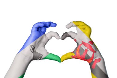 Lesotho Brunei Kalbi, El hareketi kalp yapma, Kırpma Yolu