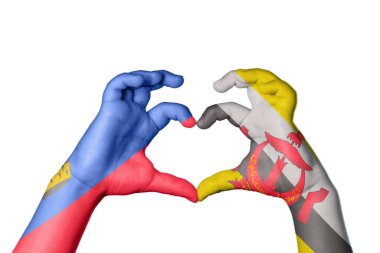 Lihtenştayn Brunei Kalbi, El hareketi kalp yapma, Kırpma Yolu