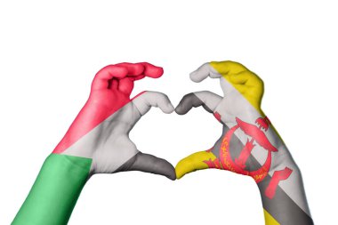 Sudan Brunei Kalbi, El hareketi kalp yapma, Kırpma Yolu