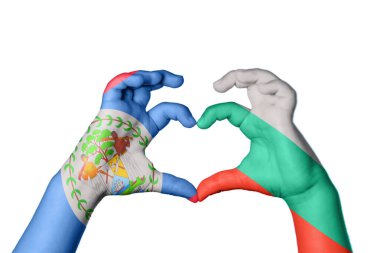 Belize Bulgaristan Kalbi, El hareketi, kalp yapma, Kırpma Yolu