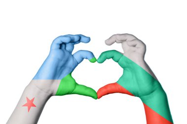 Cibuti Bulgaristan Kalbi, El hareketi, kalp yapma, Kırpma Yolu