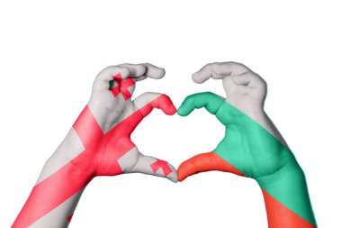 Gürcistan Bulgaristan Kalbi ve El hareketi kalp yaptı, Kırpma Yolu