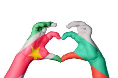 Bulgaristan 'ın Kalbi, El hareketi, kalp yapma, Kırpma Yolu