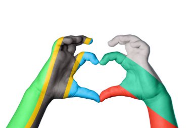 Tanzanya Bulgaristan Kalbi ve El hareketi kalp yaptı, Kırpma Yolu