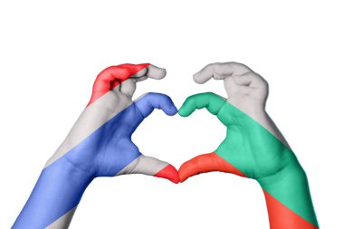 Tayland Bulgaristan Kalbi, El hareketi, kalp yapma, Kırpma Yolu