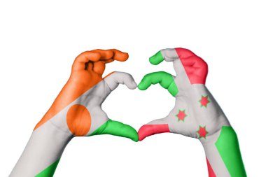 Nijer Burundi Kalbi, El hareketi kalp yapma, Kırpma Yolu