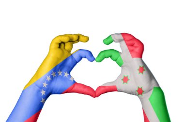 Venezuela Burundi Kalbi, El hareketi kalp yapma, Kırpma Yolu