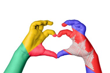 Benin Kamboçya Kalbi, El hareketi kalp yapmak, Kırpma Yolu