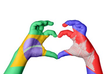 Brezilya Kamboçya Kalbi, El hareketi kalp yapma, Kırpma Yolu