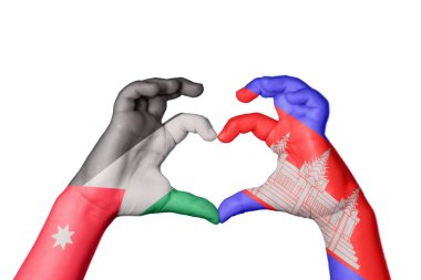 Jordan Kamboçya Kalbi, El hareketi kalp yapma, Kırpma Yolu