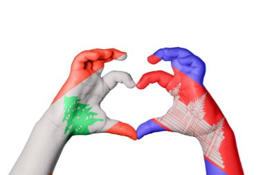 Lübnan Kamboçya Kalbi, El hareketi kalp yapma, Kırpma Yolu