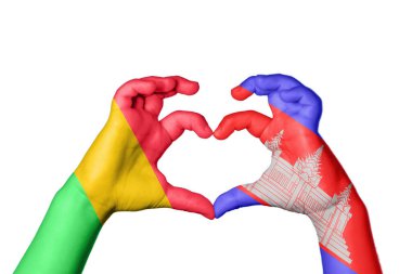 Mali Kamboçya Kalbi, El hareketi kalp yapma, Kırpma Yolu