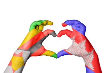 Zimbabwe Kamboçya Kalbi, El hareketi kalp yapmak, Kırpma Yolu