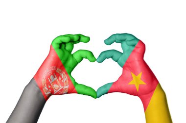 Afganistan Kamerun Kalbi, El hareketi kalp yapma, Kırpma Yolu