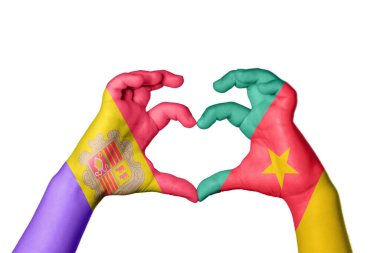 Andorra Kamerun Kalbi, El hareketi kalp yapma, Kırpma Yolu