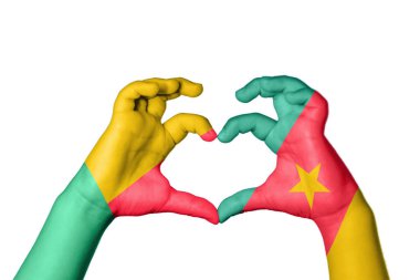 Benin Kamerun Kalbi, El hareketi kalp yapma, Kırpma Yolu