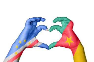 Cape Verde Kamerun Kalbi, El hareketi kalp yapmak, Kırpma Yolu