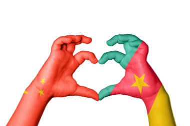 Çin Kamerun Kalbi, El hareketi kalp yapmak, Kırpma Yolu