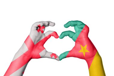 Georgia Kamerun Kalbi, El hareketi kalp yapma, Kırpma Yolu