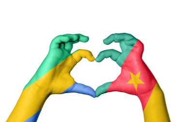 Gabon Kamerun Kalbi, El hareketi kalp yapma, Kırpma Yolu