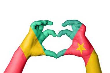 Gine Kamerun Kalbi, El hareketi kalp yapma, Kırpma Yolu