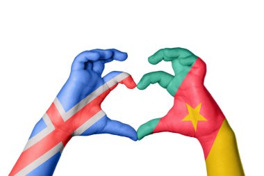 İzlanda Kamerun Kalbi, El hareketi kalp yapma, Kırpma Yolu