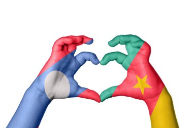 Laos Kamerun Kalbi, El hareketi kalp yapma, Kırpma Yolu