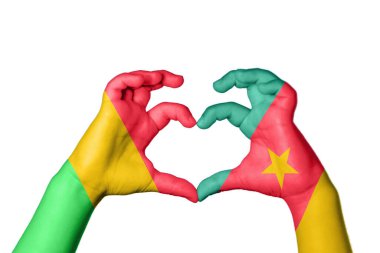 Mali Kamerun Kalbi, El hareketi kalp yapma, Kırpma Yolu