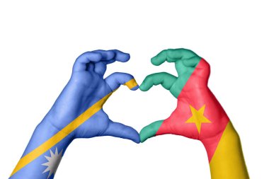 Nauru Kamerun Kalbi, El hareketi kalp yapma, Kırpma Yolu