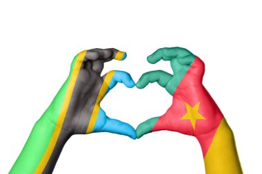 Tanzanya Kamerun Kalbi, El hareketi kalp yapma, Kırpma Yolu