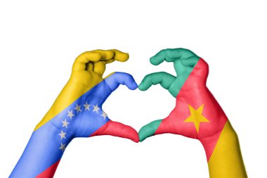 Venezuela Kamerun Kalbi, El hareketi kalp yapma, Kırpma Yolu