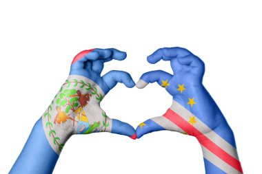 Belize Burnu Verde Kalbi, El hareketi kalp yapma, Kırpma Yolu