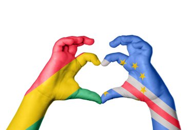 Bolivya Burnu Verde Kalbi, El hareketi kalp yapma, Kırpma Yolu