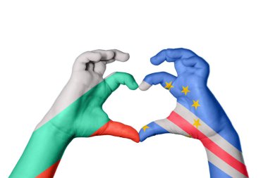 Bulgaristan Cape Verde Kalbi, El hareketi, kalp yapma, Kırpma Yolu