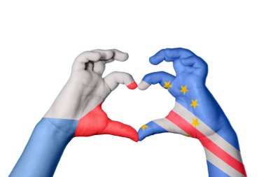 Çek Cumhuriyeti Cape Verde Kalbi, El hareketi kalp yapma, Kırpma Yolu